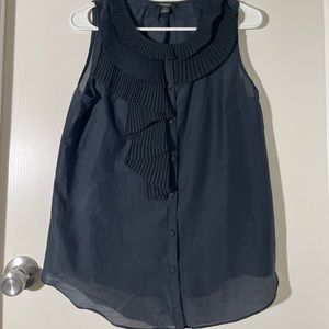 Peck & Peck Black Shirt. Medium.